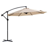 Sekey 300 cm cantilever umbrella, sun protection UV50+